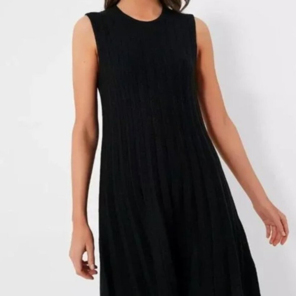 NWT - Pomander Place - Black Sleeveless Adi Knit Dress - Size L
